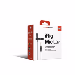 IK Multimedia iRig Mic Lav Noir Microphone à clipser - Vue supplémentaire 24