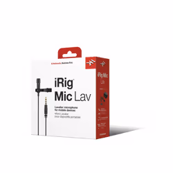 IK Multimedia iRig Mic Lav Noir Microphone à clipser - Vue supplémentaire 25