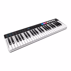 IK Multimedia iRig Keys I/O 49 - Clavier contrôleur midi 49 touches pour Mac PC et iOs