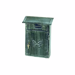 Boîtes aux Lettres Grande Fer Forgé Vieilli 22X10X31H