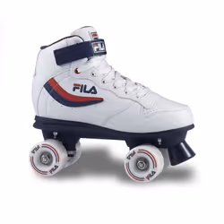 FILA Skates Ace, Adultes, Unisexe, Bleu, Rouge, Blanc, Monochromatique, Bottes montantes, Composite