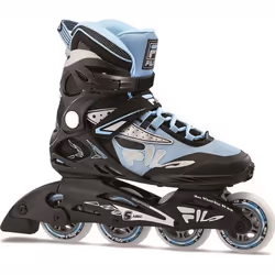 Patin a roulette - patin quad Fila Patins récréatifs Legacy Comp Lady noirs taille 37