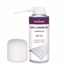 Tecnoware FOE17302, Pulvérisateur de nettoyage d'équipement électronique, Clavier, 400 ml, Blanc, Italie, 1 pièce(s)