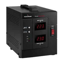 Tecnoware Power Reg 2000VA régulateur de tension 2 sortie(s) CA 230 V Noir