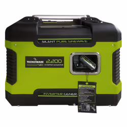 Tecnoware FGEINV2200M groupe électrogène 2000 W 4 L Essence Noir, Vert