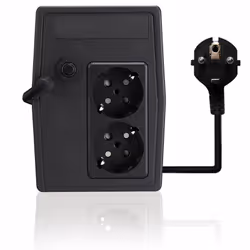 Tecnoware FGCERAPL602SCH alimentation d'énergie non interruptible Interactivité de ligne 0,6 kVA 420 W 2 sortie(s) CA