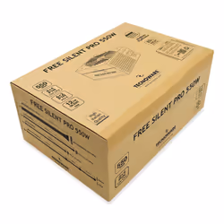 Tecnoware Free Silent PRO 550 unité d'alimentation d'énergie 550 W 20+4 pin ATX ATX Noir - Vue supplémentaire 5