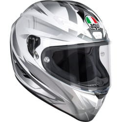 AGV Veloce S Freccia casque, gris-blanc, taille 2XL pour Hommes