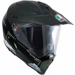 AGV AX-8 Dual Evo Wild Frontier Casque de motocross, vert, taille XS pour Hommes