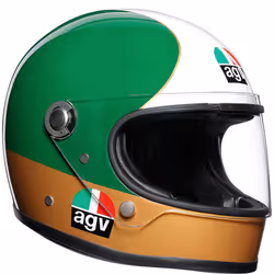 AGV Legends X3000 AGO 1 Casque, blanc-rose-vert, taille XS pour Hommes