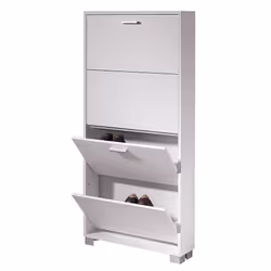 Sarmog A754BFBF Organisateur pour chaussures Fermé Blanc - Vue supplémentaire 2