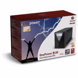 Atlantis Land OnePower S120 alimentation d'énergie non interruptible Interactivité de ligne 1 kVA 500 W 4 sortie(s) CA - Vue supplémentaire 4