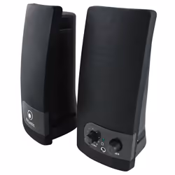 Atlantis Land SoundPower 280, 2.0 canaux, Avec fil, 4 W, 45 - 20000 Hz, Noir