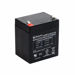 Atlantis Land A03-BAT12-4.5A, Sealed Lead Acid (VRLA), 12 V, 1 pièce(s), Noir, 4,5 Ah, 90 mm