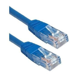 Atlantis Land 1m Cat6 UTP câble de réseau Bleu U/UTP (UTP)