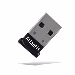 Atlantis Land P008-USB06H, Sans fil, USB, Bluetooth, 3 Mbit/s, Noir