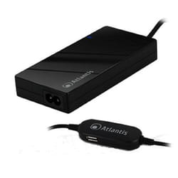 Atlantis Land P008-SC-90SU adaptateur de puissance & onduleur Universel 90 W Noir