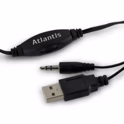 Atlantis Land SoundPower 410 haut-parleur 1-voie Noir, Rouge Avec fil 5 W