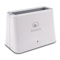 Atlantis Land A06-DK42 Station d'accueil de disques de stockage Blanc