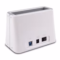 Atlantis Land A06-DK42 Station d'accueil de disques de stockage Blanc