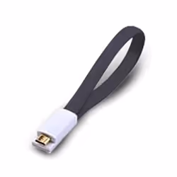 Atlantis Land 0.2m USB 2.0 A - Micro USB 2.0 B M/M, 0,2 m, USB A, Micro-USB B, USB 2.0, Mâle/Mâle, Noir