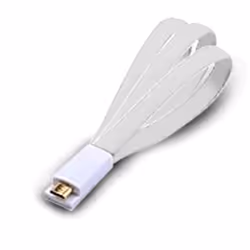 Atlantis Land 1.5m USB 2.0 A - Micro USB 2.0 B M/M, 1,5 m, USB A, Micro-USB B, USB 2.0, Mâle/Mâle, Blanc