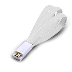 Atlantis Land 1.5m USB 2.0 A - Micro USB 2.0 B M/M câble USB 1,5 m USB A Micro-USB B Blanc