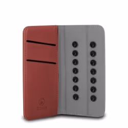 Atlantis Land Geko 4 4" Folio porte carte Rouge