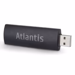 Atlantis Land A08-LN1252-W lecteur de code barres Lecteur de code barre portable 1D/2D Noir