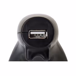 Atlantis Land A08-LN1252-W lecteur de code barres Lecteur de code barre portable 1D/2D Noir