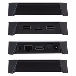 Atlantis Land KORA Noir 4K Ultra HD 8 Go Wifi Ethernet/LAN