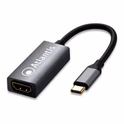Atlantis Land A04-TC_HDMI, 3.2 Gen 1 (3.1 Gen 1), USB Type-C, Sortie HDMI, 1920 x 1080 pixels
