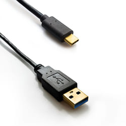 Atlantis Land P019-UB3-ACMM-1 câble USB 1 m USB 3.2 Gen 1 (3.1 Gen 1) USB A USB C Noir