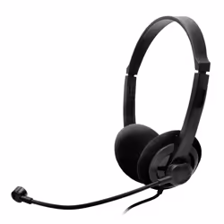 Atlantis Land P003-USB501, Avec fil, Bureau/Centre d'appels, 20 - 20000 Hz, Casque, Noir