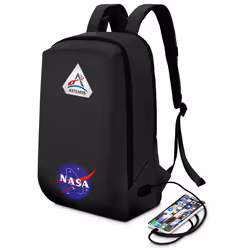 Atlantis Land NS-KLB200504-B sacoche d'ordinateurs portables 39,6 cm (15.6") Sac à dos Noir, Bleu, Rouge, Blanc - Vue supplémentaire 6