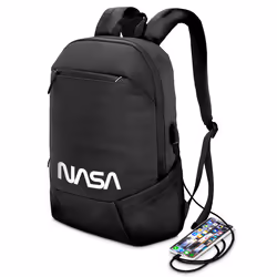 Atlantis Land NS-KLB200311-A 15.6" Sac à dos Noir, Blanc - Vue supplémentaire 6