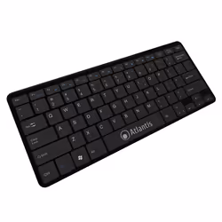Atlantis Land Argo 900, Mini, USB, Clavier à membrane, QWERTY, Noir