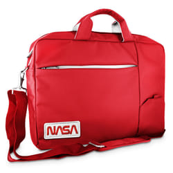 Atlantis Land NS-KLM180705-C sacoche d'ordinateurs portables 39,6 cm (15.6") Sac Messenger Rouge, Blanc