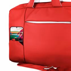Atlantis Land NS-KLM180705-C sacoche d'ordinateurs portables 39,6 cm (15.6") Sac Messenger Rouge, Blanc - Vue supplémentaire 4