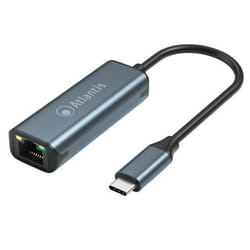 Atlantis Land A04-TC_LAN station d'accueil Avec fil USB 3.2 Gen 1 (3.1 Gen 1) Type-C Noir