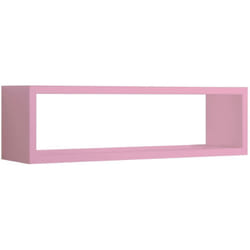 Sanitec - tagère murale à jour rectangulaire mod. regolo rose