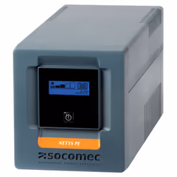Socomec NETYS PE NPE-1000-LCD, Interactivité de ligne, 1 kVA, 600 W, Progressif, 170 V, 280 V