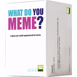 Rocco Giocattoli Yas!Games What Do You Meme?, Carte de jeux, 30 min, Adulte, 18 an(s), Italien, 110 mm