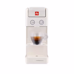 Illy Y3.3, Cafetière à dosette, Capsule de café, Blanc
