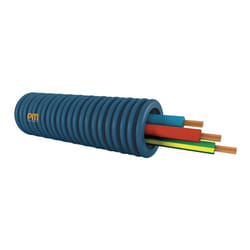 Pm Flex - Gaine icta préfilée 3x1,5 mm² ø 16 mm H07V-U orange-orange-rouge couronne 100 m - pm plastic materials