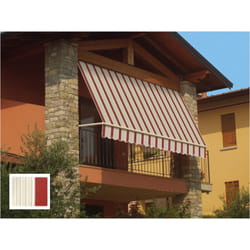 Sangiorgio - Auvent Drop Cm.300 x H.250 - Jaune/Blanc