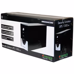 Mediacom M-UPS1300M alimentation d'énergie non interruptible 1,3 kVA 720 W 4 sortie(s) CA - Vue supplémentaire 3