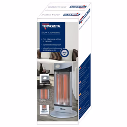 Termozeta TZR11 Blanc 900W Chauffage d'appoint graphite - Vue supplémentaire 2
