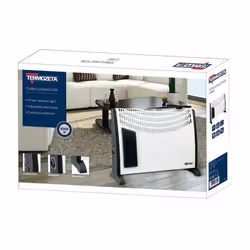 Termozeta TZR17 appareil de chauffage Intérieure Noir, Blanc 2000 W Chauffage électrique à convecteur - Vue supplémentaire 2