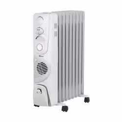 Termozeta TZR23, Chauffage électrique à bain d’huile, Huile, Huile, 24 h, Intérieure, Sol
